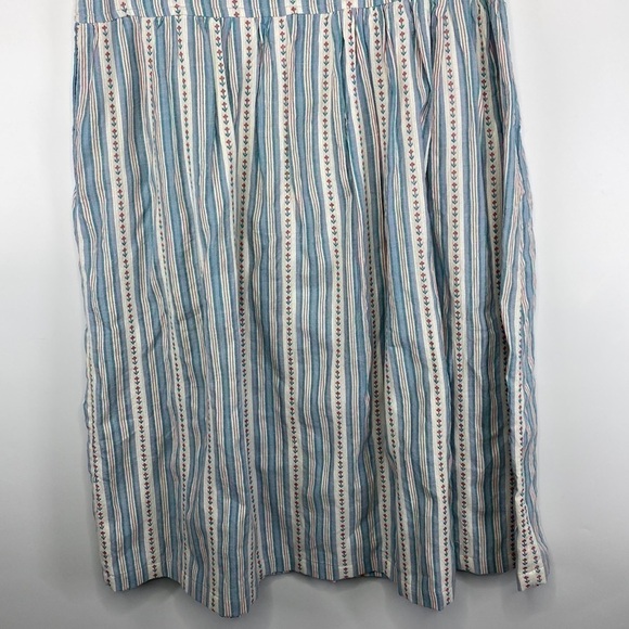 Vintage Northern Reflections Blue Red White Floral Jumper Dress NWT Small - Picture 5 of 9